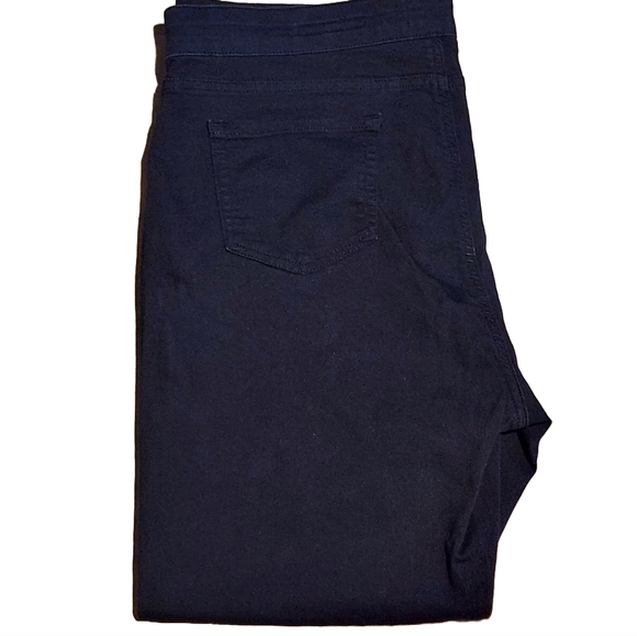 Jones New York Lexington Straight Leg Pull On Jeans Women's Plus Size 18 - Picture 3 of 6